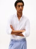 Alb Camasa Smart Casual Flex Slim Fit  Barbati