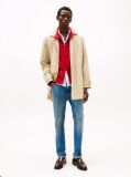 Blue Jeans Drepti Cu Aspect Vintage  Barbati