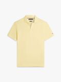 Galben Tricou Polo Din Tricot Interlock Cu Croiala Regular  Barbati