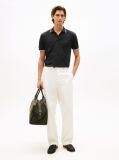 Negru Tricou Polo Pique Cu Croiala Regular  Barbati
