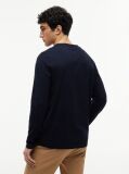 Blue Logo Long Sleeve T-Shirt  Men
