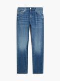 Blue Blugi Bleecker Cu Croiala Slim Cu Efect Uzat  Barbati