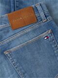Blue Blugi Bleecker Cu Croiala Slim Cu Efect Uzat  Barbati