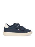 Blue Adidasi Cu Inchidere Hook And Loop Si Steag  Copii unisex