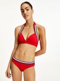 Rosu Bikini Slip Cu Detalii Signature  Femei