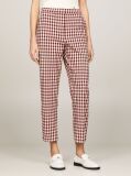Multi Pantaloni Drepti Gingham Slim Fit  Femei