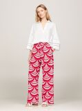 Multi Pantaloni Relaxed Evazati Cu Imprimeu  Femei