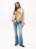 Blue Jeansi Bootcut Talie Medie Decolorati  Femei