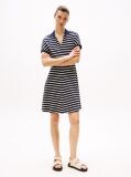Multi Fit And Flare Mini Polo Dress  Women