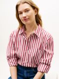 Multi Oversized Fit Poplin Shirt  Women