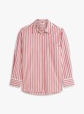 Multi Oversized Fit Poplin Shirt  Women