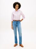 Roz Camasa Poplin Regular Fit  Femei