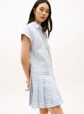 Multi Rochie Mini Gen Camasa Relaxata Cu Nasturi Aurii  Femei