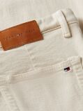 Beige Washed High Rise Wide Leg Ankle Jeans  Women