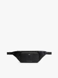 Negru Borseta Pebble Grain  Barbati