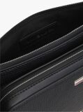 Negru Borseta Pebble Grain  Barbati
