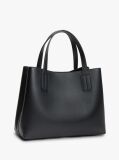 Black Hilfiger Icon TH Monogram Crossbody Satchel  Women
