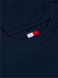 Blue T-Shirt Din Jersey Cu Model Signature  Barbati