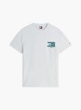Gri T-Shirt Din Jersey Cu Model Signature  Barbati
