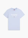 Blue Logo Graphic Slim T-Shirt  Men