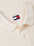 Bej Polo Tricotat Cu Croiala Regular Cu Efect Spalat  Barbati