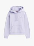Purple Badge Boxy Fit Hoody  Women