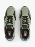 Green Tech Mixed Texture Cleat Trainers  Men