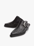 Negru Archive Cowboy Mules Din Piele  Femei