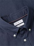 Blue TH Flex Regular Fit Dobby Shirt  Men