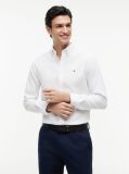 White TH Flex Regular Fit Dobby Shirt  Men