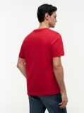 Red Wavy Flag T-Shirt  Men