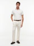 Bej Polo Jacquard Cu Croiala Regular  Barbati