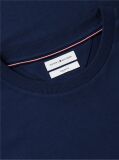 Blue T-Shirt Cu Model Floral Pe Buzunar  Barbati
