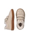 Bej Adidasi Cu Velcro Si Teddy  Fete