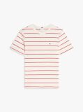 Multi Tricou Cu Nervuri Slim Fit Cu Steag Brodat  Femei