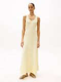 Yellow Linen Blend Maxi Dress  Women