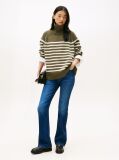Blue 70s Blugi Cu Talie Inalta Wide Leg  Femei