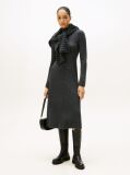 Gri Rochie Tip Pulover Midi Din Lana Moale  Femei