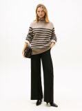 Black Relaxed Wide Leg Trousers  Women