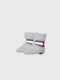 Grey Tommy Hilfiger Baby Classic Socks 2 Pack  Newborn