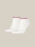 Alb Set 2 Sosete Unisex Pentru Sneaker  Unisex
