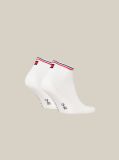 Alb Set 2 Sosete Unisex Pentru Sneaker  Unisex
