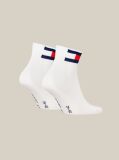 White Unisex Quarter socks 2 pack  Unisex