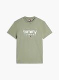 Green Logo Graphic Slim T-Shirt  Men