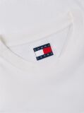 Alb T-Shirt Cu Croiala Slim Si Logo Graphic  Barbati