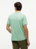 Verde T-Shirt Din Jerseu Cu Logo Graphic  Barbati