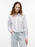 Multi Camasa Cropped Cu Croiala Lejera  Femei