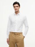 White Performance Slim Shirt  Men