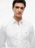 White Performance Slim Shirt  Men