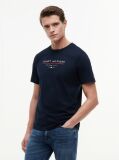 Blue T-Shirt Din Jerseu  Barbati